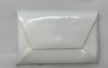 Load image into Gallery viewer, Stuart Weitzman Womens White Envelope Flap Chain Strap Clutch Purse
