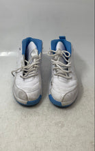 Load image into Gallery viewer, Nike Kids Air Jordan 12 Retro 151186-112 White Blue Sneaker Shoes Size 3Y
