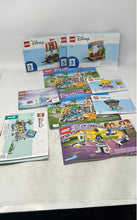 Load image into Gallery viewer, Lot Of 10 Pcs Assorted Lego Disney &amp; Friends Theme Instruction Manuals Age 3+
