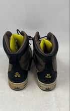 Load image into Gallery viewer, Nike Mens ACG Woodside Black Brown Leather Lace-Up Ankle Boots Size 10
