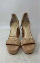 Load image into Gallery viewer, Vince Camuto Womens Mahgs VC-MAHGS Beige Block Heel Platform Sandal Size 6M
