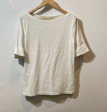 Load image into Gallery viewer, Authentic Lauren Ralph Lauren Womens White Pullover T-Shirt Size Large

