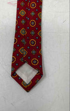 Load image into Gallery viewer, Guy Laroche Mens Red Geometric Adjustable Designer Formal Neckwear Pointed Tie
