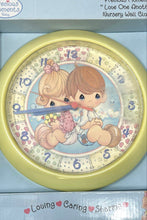 Load image into Gallery viewer, Precious Moments Baby Love One Another Nursery Wall Clock Untested With Box
