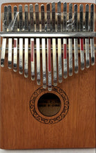 Load image into Gallery viewer, Kalimba Model No W-17T Brown Percussion Wooden Flat Board Thumb Piano

