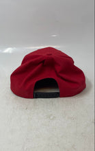 Load image into Gallery viewer, Jordan Mens Red Adjustable Embroidered Logo Pro Snapback Cap Size M/L
