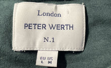 Load image into Gallery viewer, Peter Werth Mens Green Cotton Short Sleeve Crew Neck Pullover T-Shirt Size M

