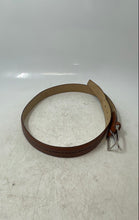 Load image into Gallery viewer, Cole Haan Mens CHRM31286 Brown Perforated Leather Adjustable Dress Belt Sz 36/90
