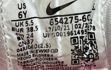Load image into Gallery viewer, Nike Unise Kids Huarache Run 654275-608 White Pink Lace-Up Sneaker Shoes Size 6Y
