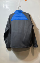 Load image into Gallery viewer, Port Authority Mens Blue Gray Long Sleeve Puffer Jacket Size Large
