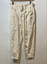 Load image into Gallery viewer, Authentic Polo Ralph Lauren Womens Ivory Tapered Leg Jogger Pants Size 26R
