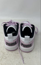 Load image into Gallery viewer, Puma Kids Rebound Layup Lo Light Pink White Lace-Up Sneaker Shoes Size 5C
