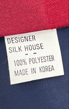 Load image into Gallery viewer, A. Rogers Mens Multicolor Printed Bar Tack On Blade &amp; Tail Designer Tie
