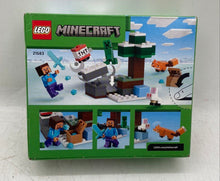 Load image into Gallery viewer, Lego Minecraft 21583 Steve's Taiga Adventure 79 Pcs Building Toy Set Sealed
