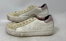 Load image into Gallery viewer, P448 Womens Thea White Pink Low Top Platform Sneaker Shoes Size EUR 38
