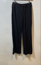 Load image into Gallery viewer, Authentic Burberry London Womens Black Straight-Leg Trouser Pants Size 4
