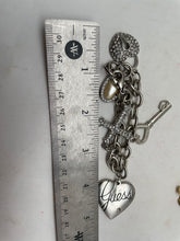 Load image into Gallery viewer, Guess, Bebe, NY Women Silver Tone Bracelet-Necklaces 4 Pcs
