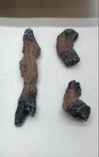 Load image into Gallery viewer, Lot Of 5 Pcs Resin Wooden Home Decor Brown Logs In Open Box
