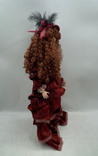 Load image into Gallery viewer, The Collector's Choice Curly Red Hair Victorian Collectible Porcelain Doll

