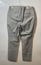 Load image into Gallery viewer, Banana Republic Womens Gray Flat Front High-Rise Sloan Ankle Pants Size 14P
