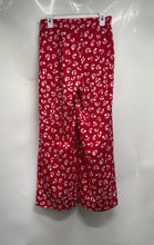 Load image into Gallery viewer, Lauren Ralph Lauren Womens Red White Tulip Print Crepe Wide-Leg Ankle Pants Sz S
