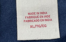 Load image into Gallery viewer, Levi's Mens Blue White Colorblock Cotton Long Sleeve Golf Polo Shirt Size XL
