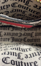 Load image into Gallery viewer, Juicy Couture Womens Red Brown Signature Print Adjustable Strap Crossbody Bag
