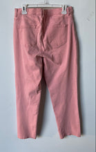 Load image into Gallery viewer, Gloria Vanderbilt Womens Amanda Pink Denim Stretch Straight Leg Jeans Size 12
