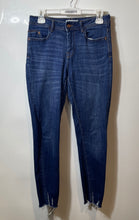 Load image into Gallery viewer, Zara Womens Blue 5-Pocket Design Button Front Belt Loops Skinny Jeans Size 6
