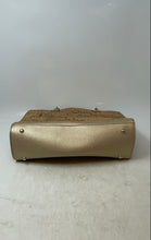 Load image into Gallery viewer, Anne Klein Womens Beige Gold-Tone Bottom Studs Double Strap Shoulder Bag
