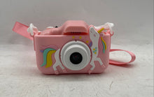 Load image into Gallery viewer, Goopow Kids Pink HD Auto Focus Unicorn Silicone Cover Digital Camera With Box

