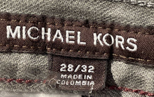 Load image into Gallery viewer, Michael Kors Mens Gray Denim Pockets Medium Wash Skinny Jeans Size 28/32
