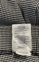 Load image into Gallery viewer, Jones New York Womens Black White Check Flat Front Straight Leg Ankle Pants Sz S
