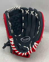 Load image into Gallery viewer, Rawlings Players Series Youth PL115G Black Red White Baseball Glove Size 11.5"
