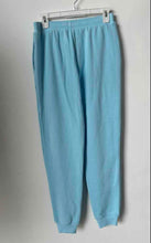 Load image into Gallery viewer, Victoria's Secret Womens Blue Drawstring Jogger Sweatpants Size Small
