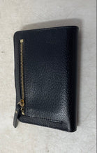 Load image into Gallery viewer, Kate Spade New York Womens Black Leather Credit Card Slots Bifold Wallet
