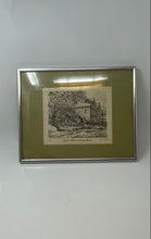 Load image into Gallery viewer, Vintage K Wallis Framed Black And White Landscape Picture Art Painting
