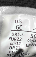 Load image into Gallery viewer, Nike Boys Air Jordan 11 Retro White Blue Lace-Up Sneaker Shoes Size 6C
