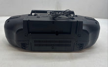 Load image into Gallery viewer, JVC Model RC-X520 Black Stereo AM/FM CD Dual Cassette Portable System Untested
