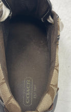 Load image into Gallery viewer, Coach Womens Barrett C106 Brown Lace-Up Low Top Sneakers Shoes Size 8 B
