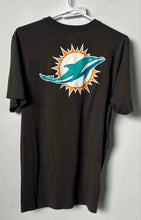 Load image into Gallery viewer, 47 Mens Gray Short Sleeve Miami Dolphins Football Pullover T-Shirt Size Medium
