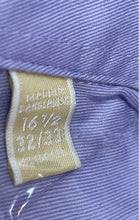 Load image into Gallery viewer, Michael Kors Mens Light Purple Long Sleeve Slim Fit Dress Shirt Size 16.5 32/33
