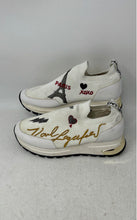 Load image into Gallery viewer, Karl Lagerfeld Womens Miranda White Printed Slip-On Sneaker Shoes Size 6M
