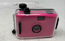 Load image into Gallery viewer, UP-Tech Waterproof Reusable Pink Black 35mm Film Camera Not Tested
