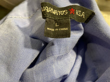 Load image into Gallery viewer, Authentic John Varvatos Mens Blue Cotton Long Sleeve Button-Up Shirt Size L

