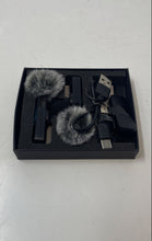 Load image into Gallery viewer, 2 Pcs Black Wireless Lavalier Microphone Set With Accessories In Box Not Tested
