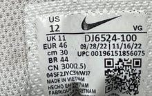 Load image into Gallery viewer, Nike Mens Alpha Huarache 4 DJ6524-100 White Gray Sports Baseball Cleats Size 12
