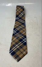 Load image into Gallery viewer, Vesuvio Napoli Mens Multicolor Plaid Adjustable Formal Pointed Tie One Size
