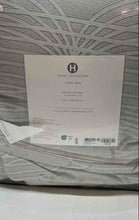 Load image into Gallery viewer, Hotel Collection Gray King Laced Arch Home Comforter Set With Carrying Case
