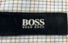 Load image into Gallery viewer, Hugo Boss Mens Multicolor Check Long Sleeve Collared Button-Up Shirt Size M

